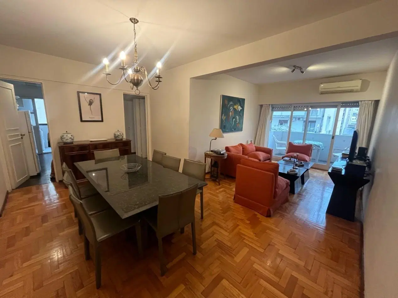 Departamento 3 Ambientes en Barrio Norte | Riobamba y Av. Santa Fe | Ubicacion Premium + Silencio y 1