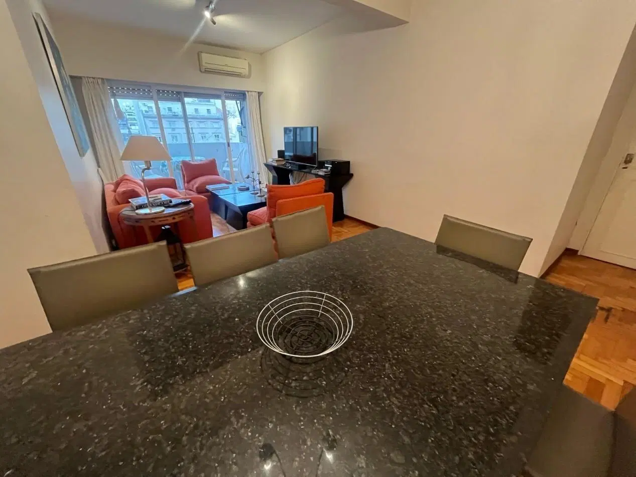 Departamento 3 Ambientes en Barrio Norte | Riobamba y Av. Santa Fe | Ubicacion Premium + Silencio y 3