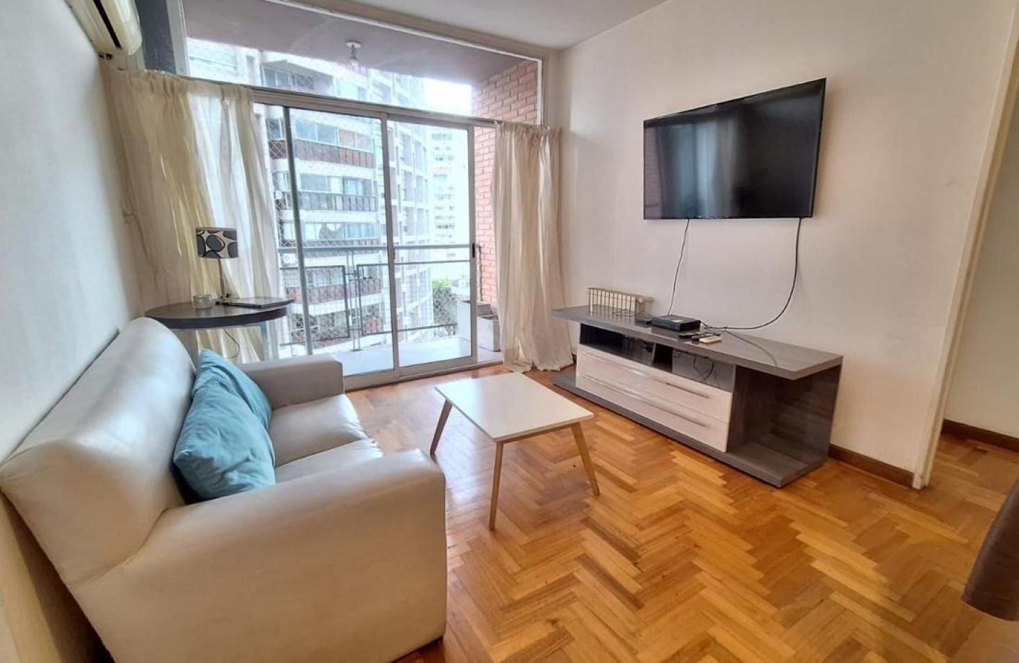 Foto de Alquiler 2 Ambientes en Palermo 60 m² Amoblado Balcon Edificio Nuevo, imagen 3