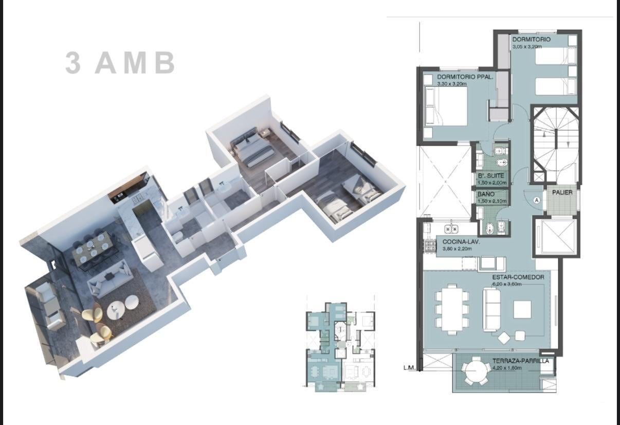 Foto de VENTA Departamento 2 AMBIENTES A Estrenar En Zona Plaza Colón, Mar del, imagen 2