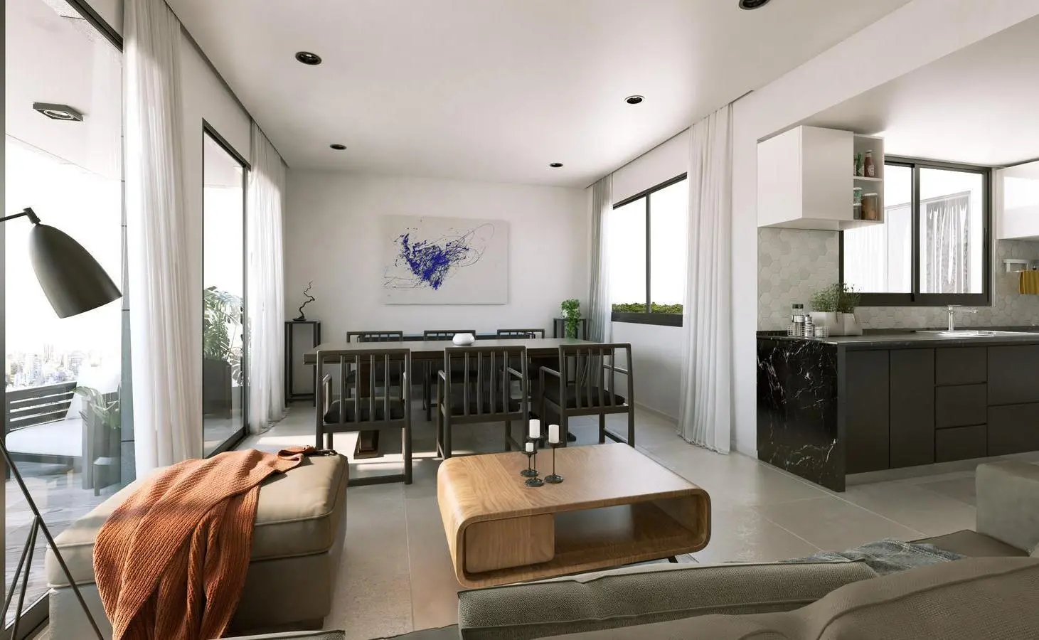 FINANCIACIÓN VENTA 2 AMB a pulmón verde piso alto - Recoleta c/gran balcón terraza 5