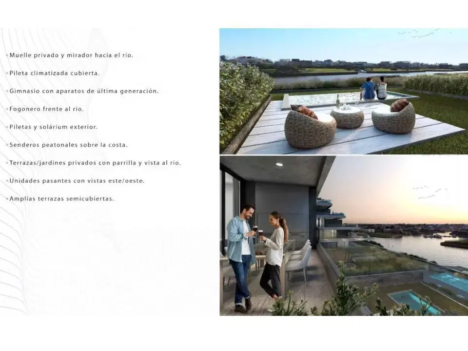 Departamento 4 Amb   jardín en  Venta - Complejo Acqua Marinas - Nordelta - Tigre 5