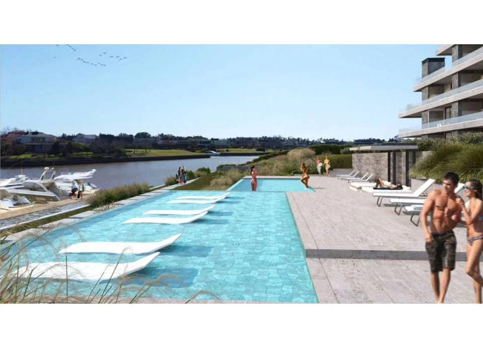Departamento 4 Amb jardín en Venta - Complejo Acqua Marinas - Nordelta - Tigre
