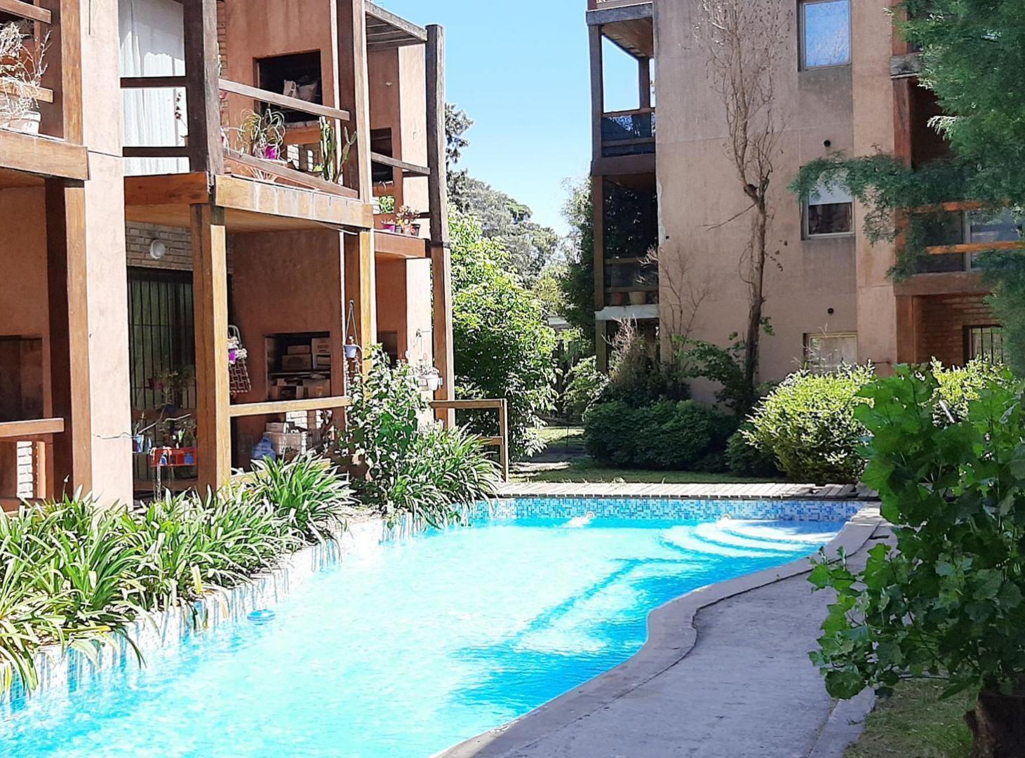 APTO CREDITO Venta Departamento 2 ambientes c/ Balcon, Cochera, Parrilla y TERRAZA Pilar EQUIPADO!