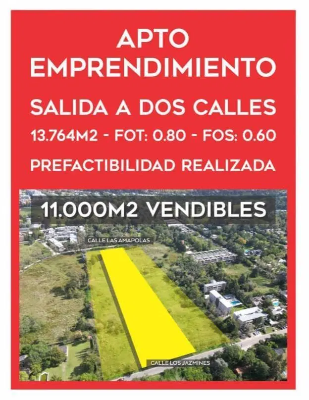 Terreno lote ideal emprendimientos o desarrollos, excelente zona Highland Park, Pilar 4