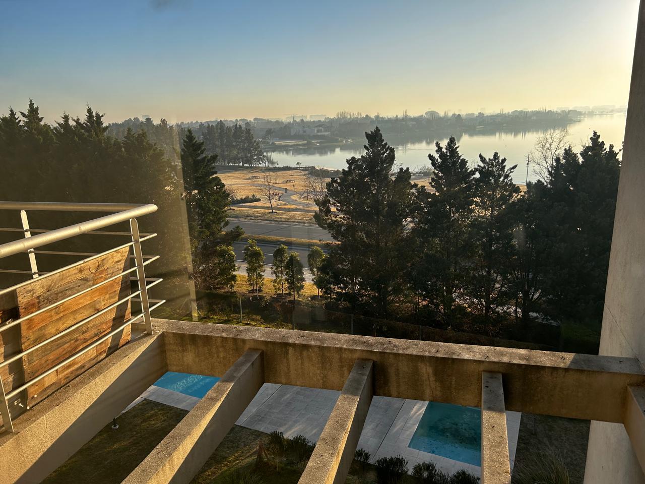 Foto de ALQUILER ANUAL | VISTA A LAGUNA | piscina, balcon terraza con parrilla, imagen 3
