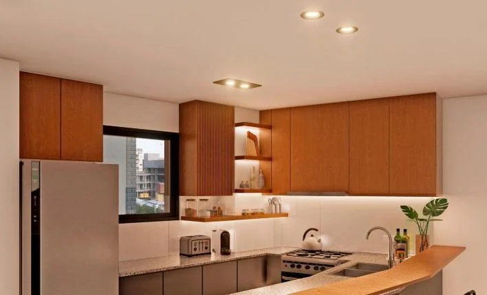 Departamento en 1 dormitorio con balcón Sarmiento 1800 Abasto