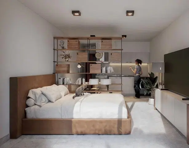 Venta Monoambiente con Balcón en construcción  - Montevideo y Paraguay 2