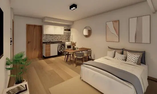 Venta Monoambiente con Balcón en Construcción - Paraguay y San Juan 5
