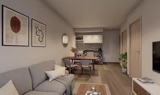 Venta Departamento de 1 Dormitorio con Balcón en Construcción - Paraguay y San Juan 4