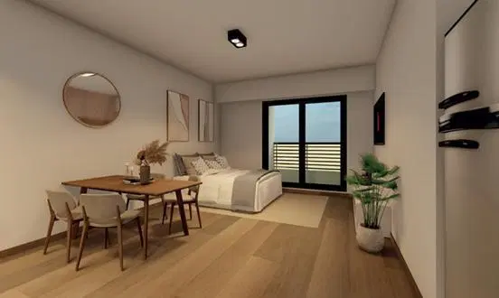Venta Departamento de 1 Dormitorio con Balcón en Construcción - Paraguay y San Juan 3