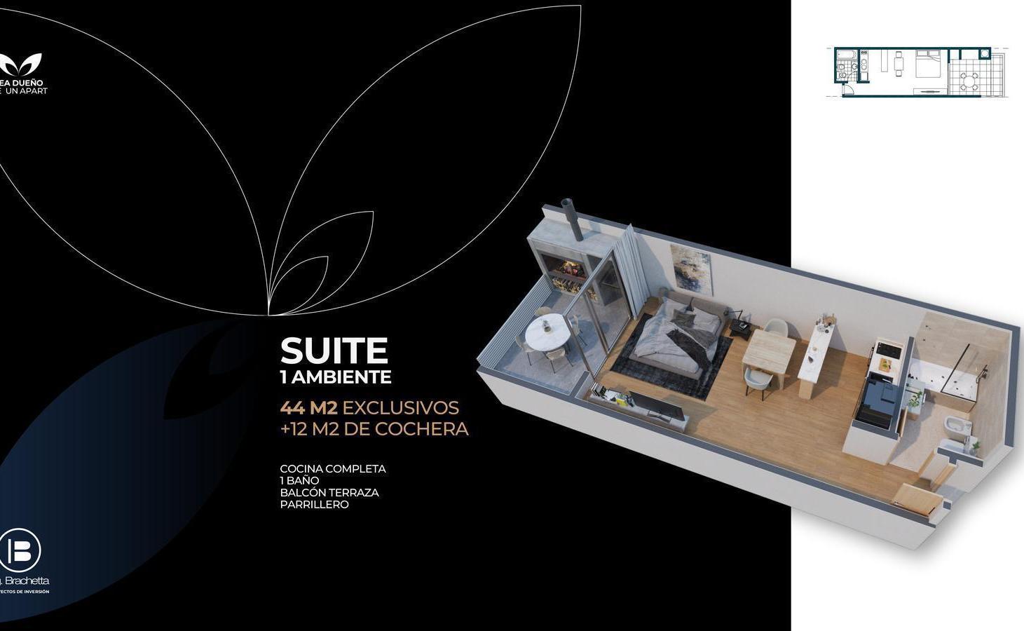 Foto de VENTA - DEPARTAMENTO DE 1 DORMITORIO - INVERSION - LOS REARTES, imagen 2