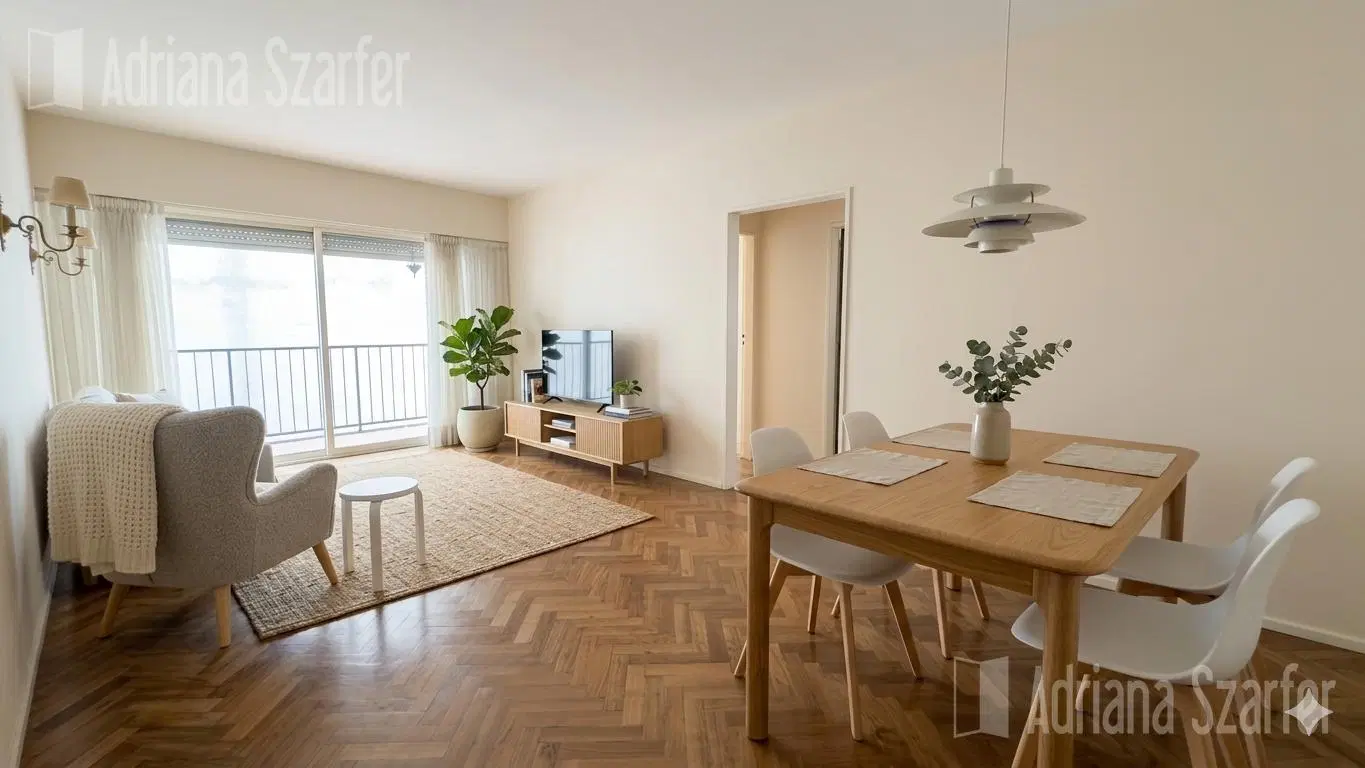 Oportunidad en Recoleta: 56m² con Luz Natural y Potencial Moderno a metros de Av. Santa Fe 3
