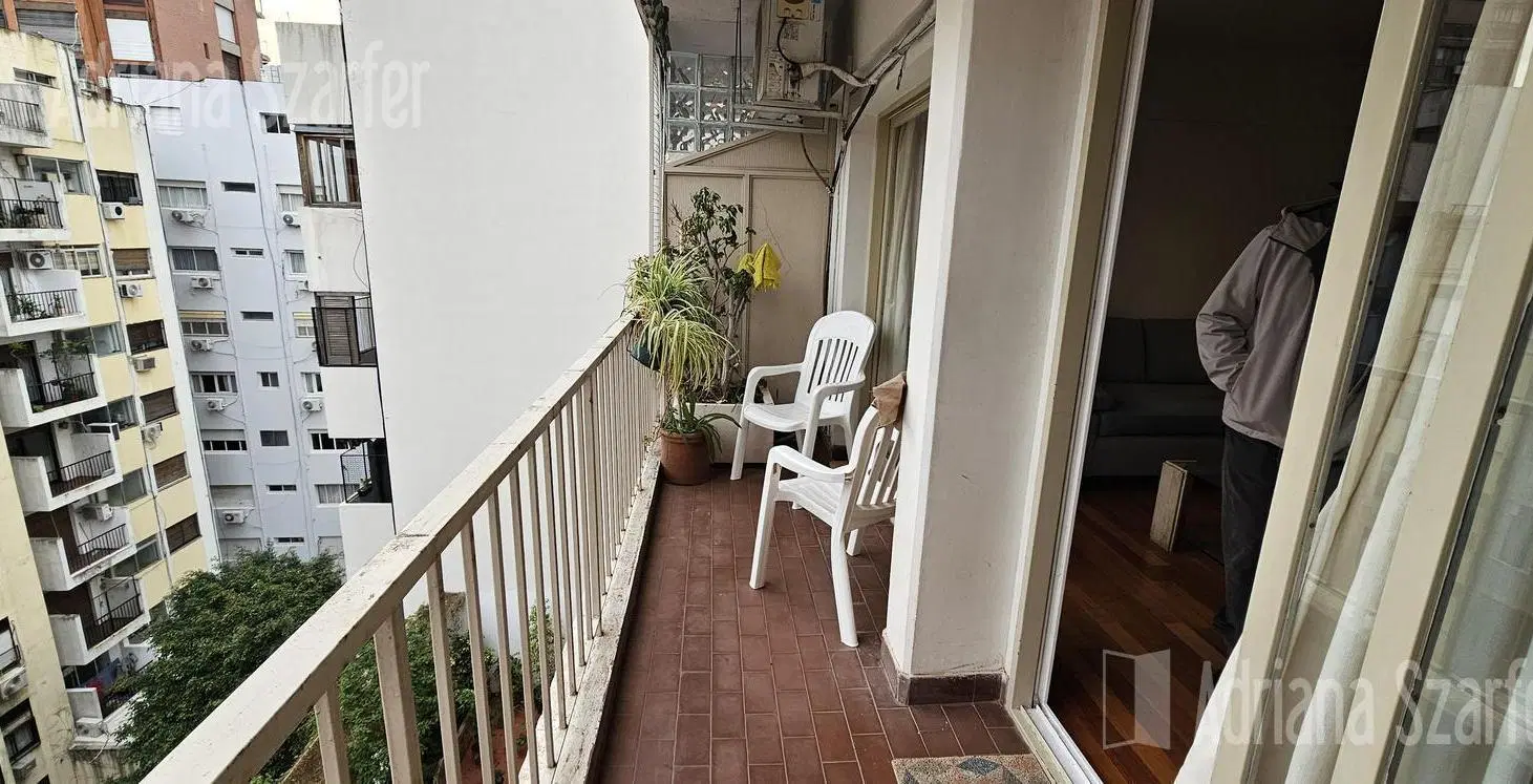 Departamento AMOBLADO 2 amplios ambientes en Belgrano 3