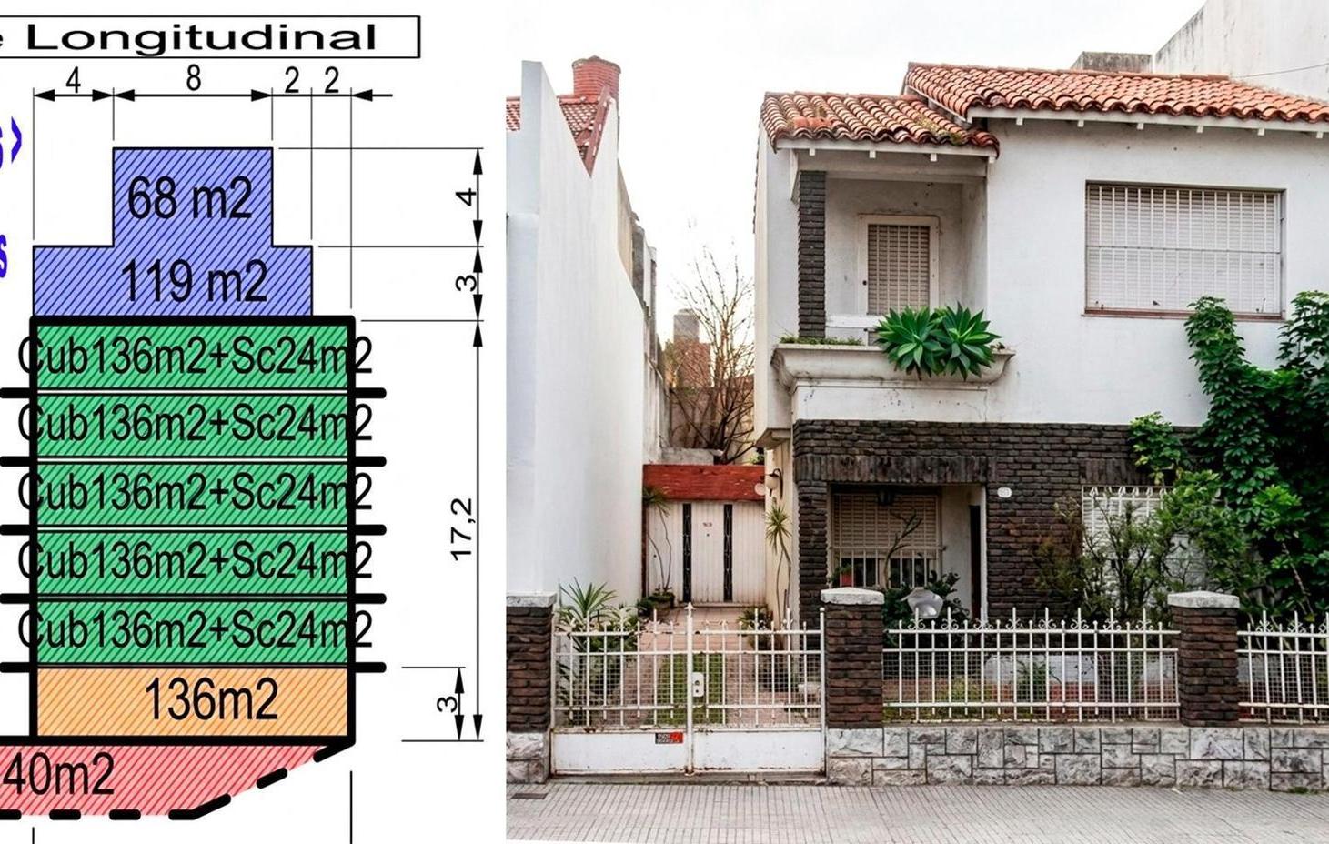 Foto de LOTE Para Construir 7 Plantas + Subsuelo cocheras Z/Resid., imagen 1