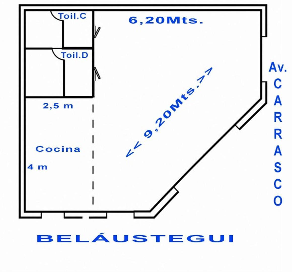 Foto de Local Buena ubicación Carrasco y Beláustegui. Ex Canto Bar, imagen 3