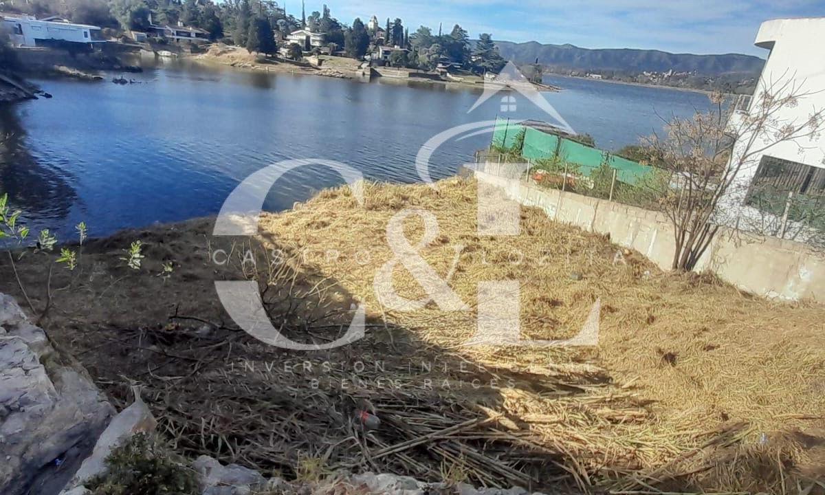 LOTE CON COSTA DE LAGO DE 652M² A MTS DE RUTA 38 VILLA DEL LAGO, CARLOS PAZ