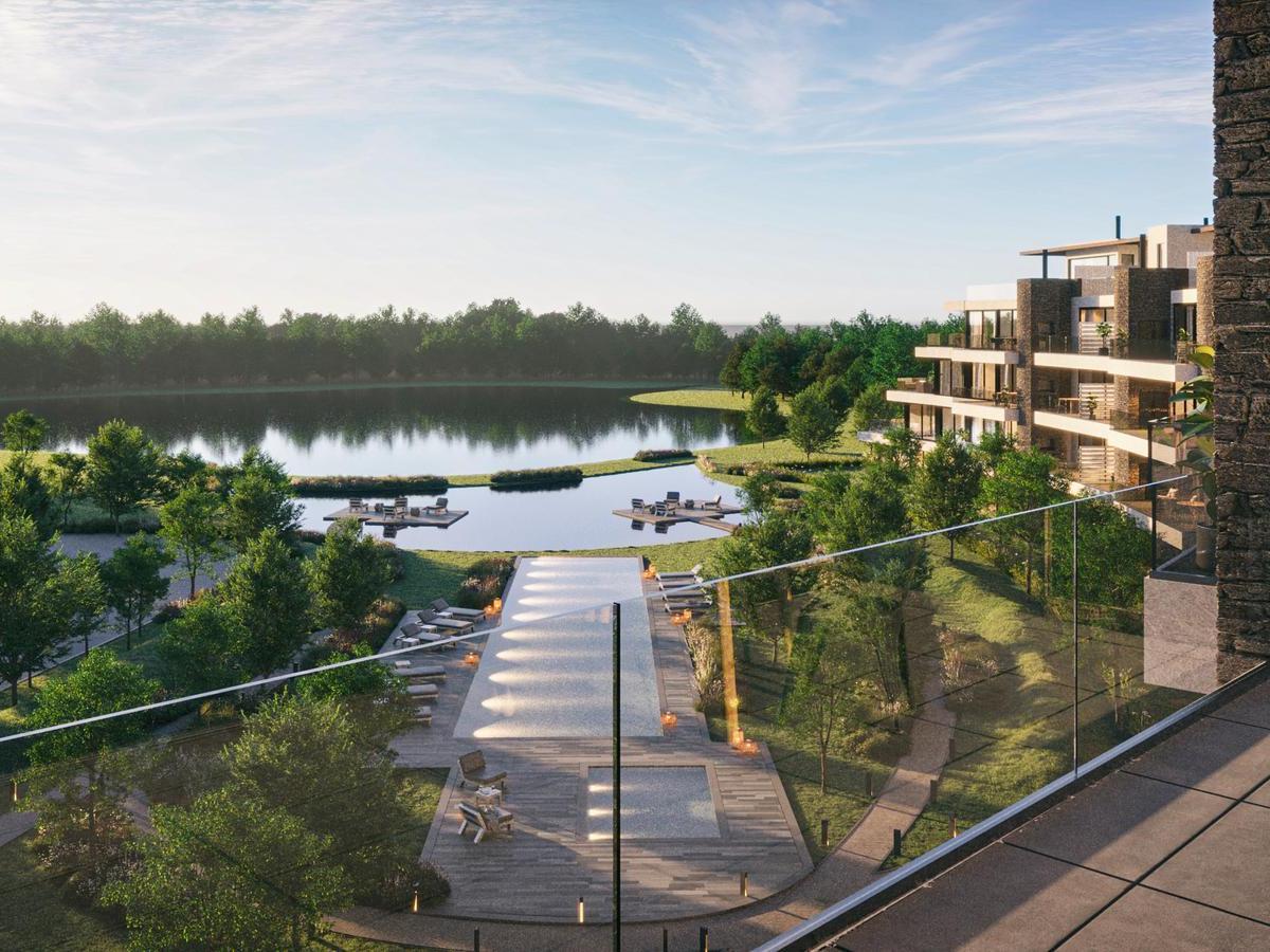 NORDELTA | LAGUNITA Departamento en venta de 3 ambientes con jardín y vista a la laguna