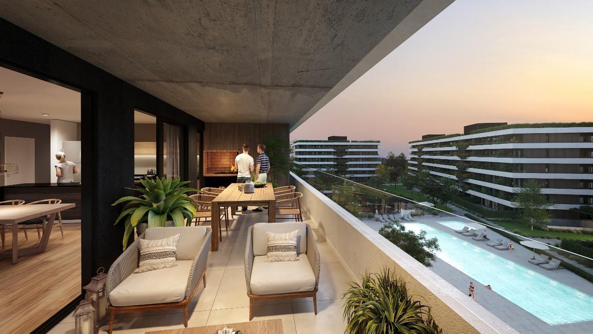 Exelente departamento en venta 3 ambientes ,PB con terraza| Palmeras Campus