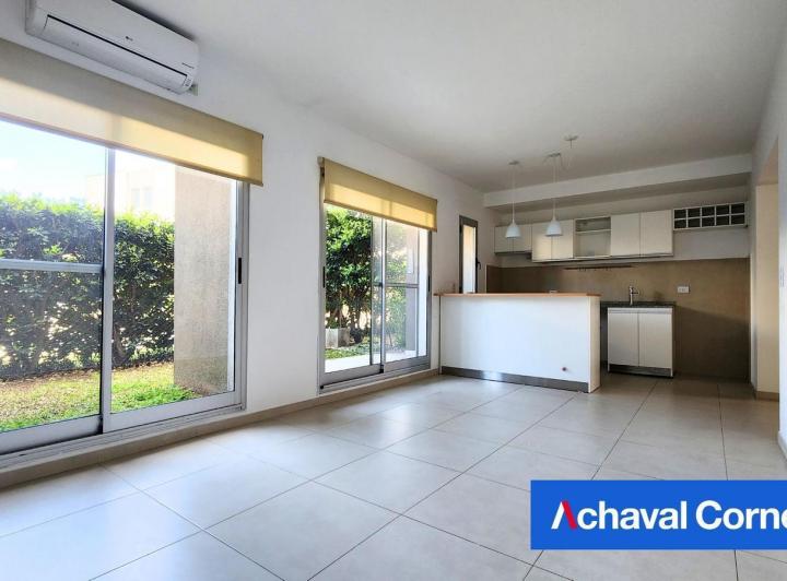 Departamento 3 ambientes con jardín en alquiler en Plaza del Sendero, Nordelta 1