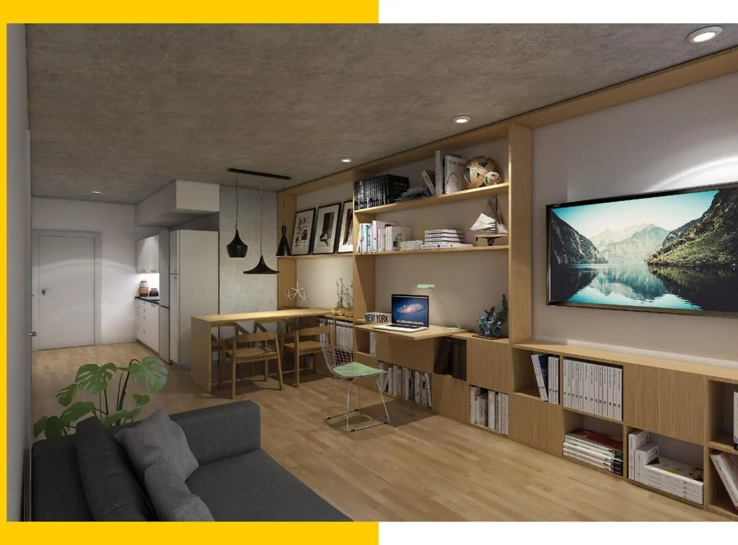 Excelente duplex de tres ambientes en Distrito de Las Artes, Barracas. 3