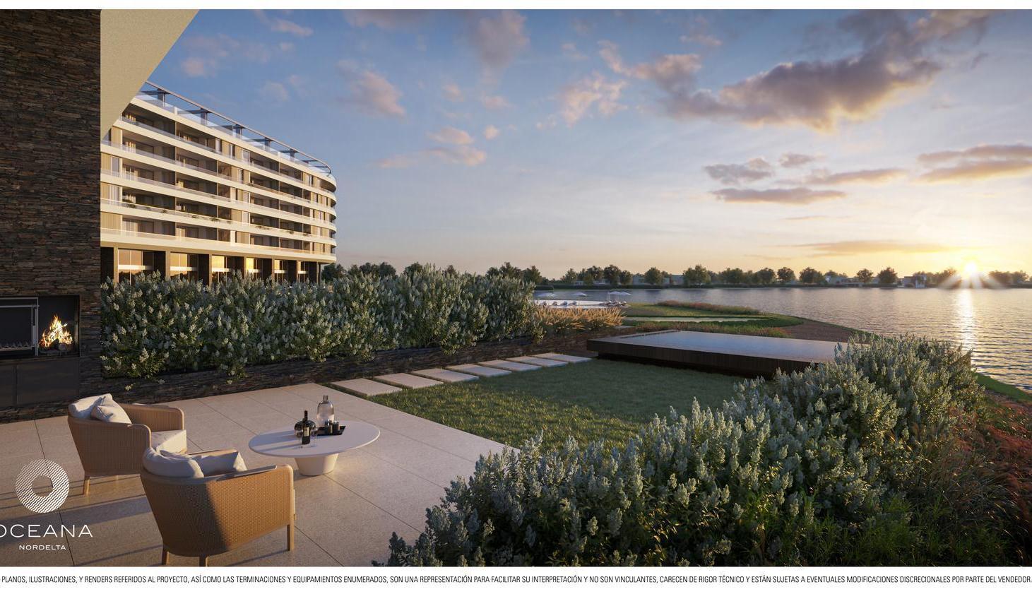Foto de NORDELTA | OCEANA NORDELTA - Departamento en venta 3 ambientes al agua, imagen 2
