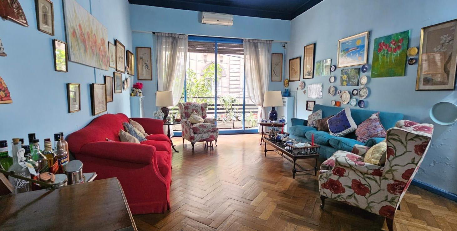 Foto de Venta Recoleta Departamento living y comedor a balcon y patio terraza 2, imagen 3