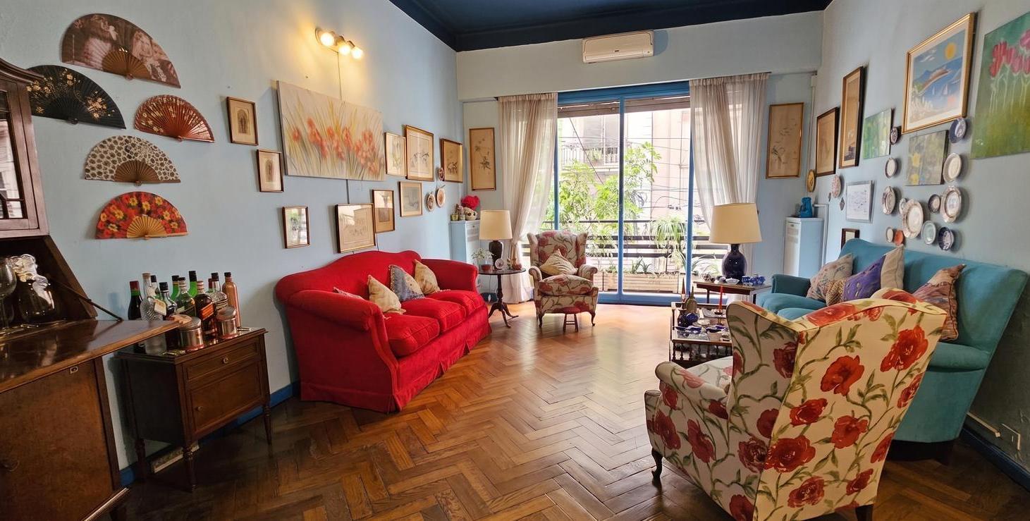 Foto de Venta Recoleta Departamento living y comedor a balcon y patio terraza 2, imagen 2