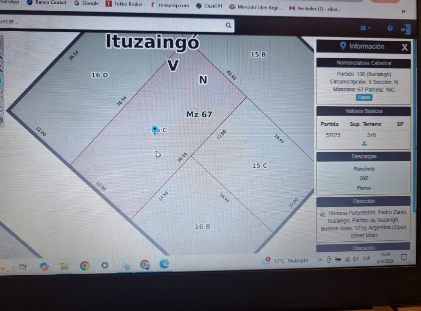 Foto de Terreno en Ituzaingó, imagen 4