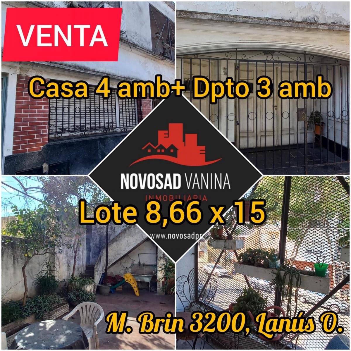 Foto de VENTA CASA MAS DPTO INDEPENDIENTE. LOTE DE 8,66 X 15, imagen 5