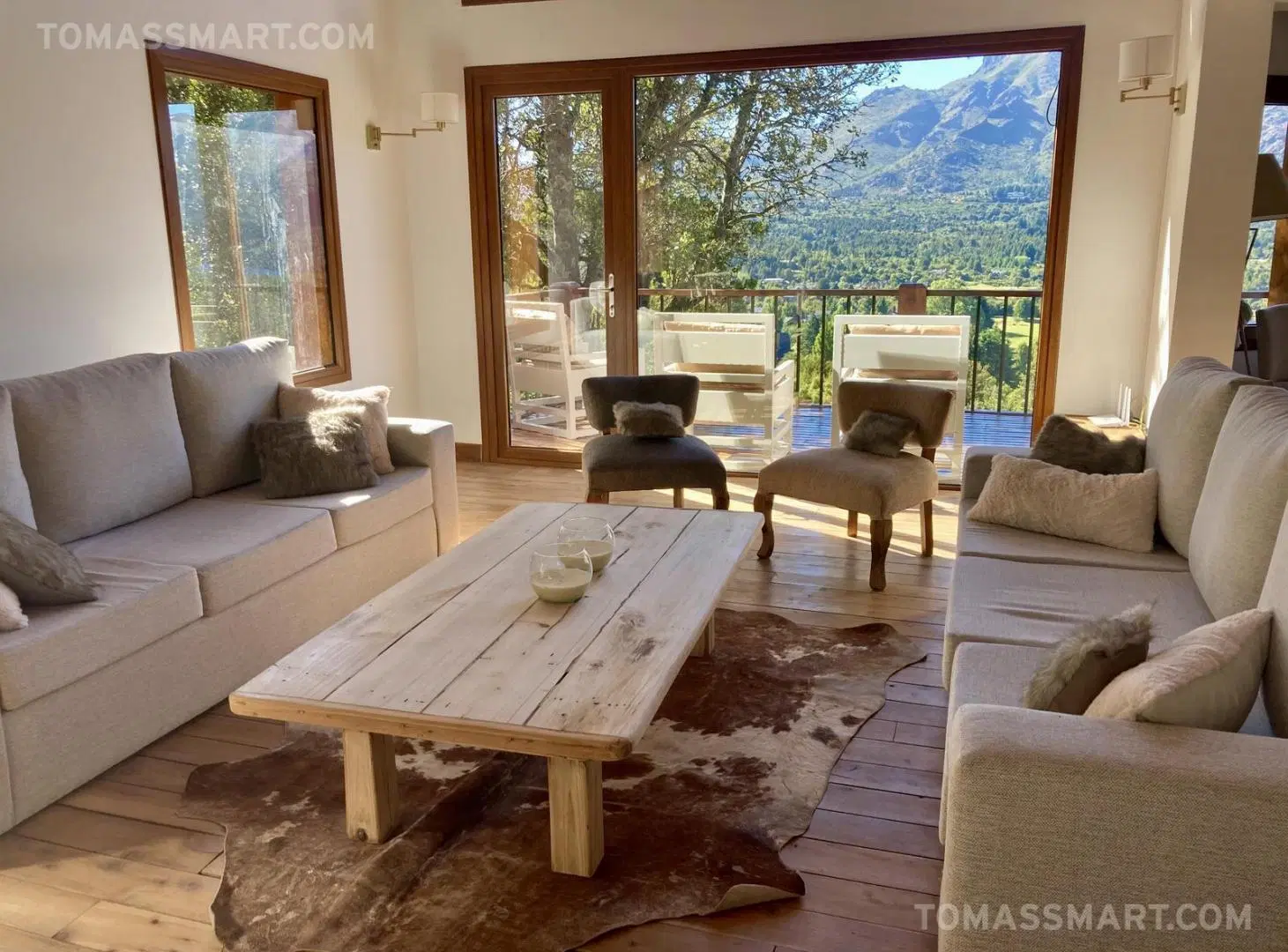 Casa Patagónica con vista al Lago y Cerro Ventana en Arelauquen 4