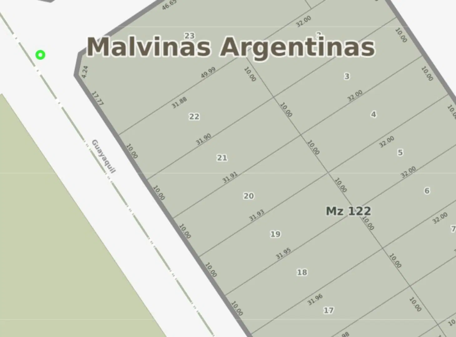 Pablo Nogues - Lote de 320m2 frente a barrio privado! 3