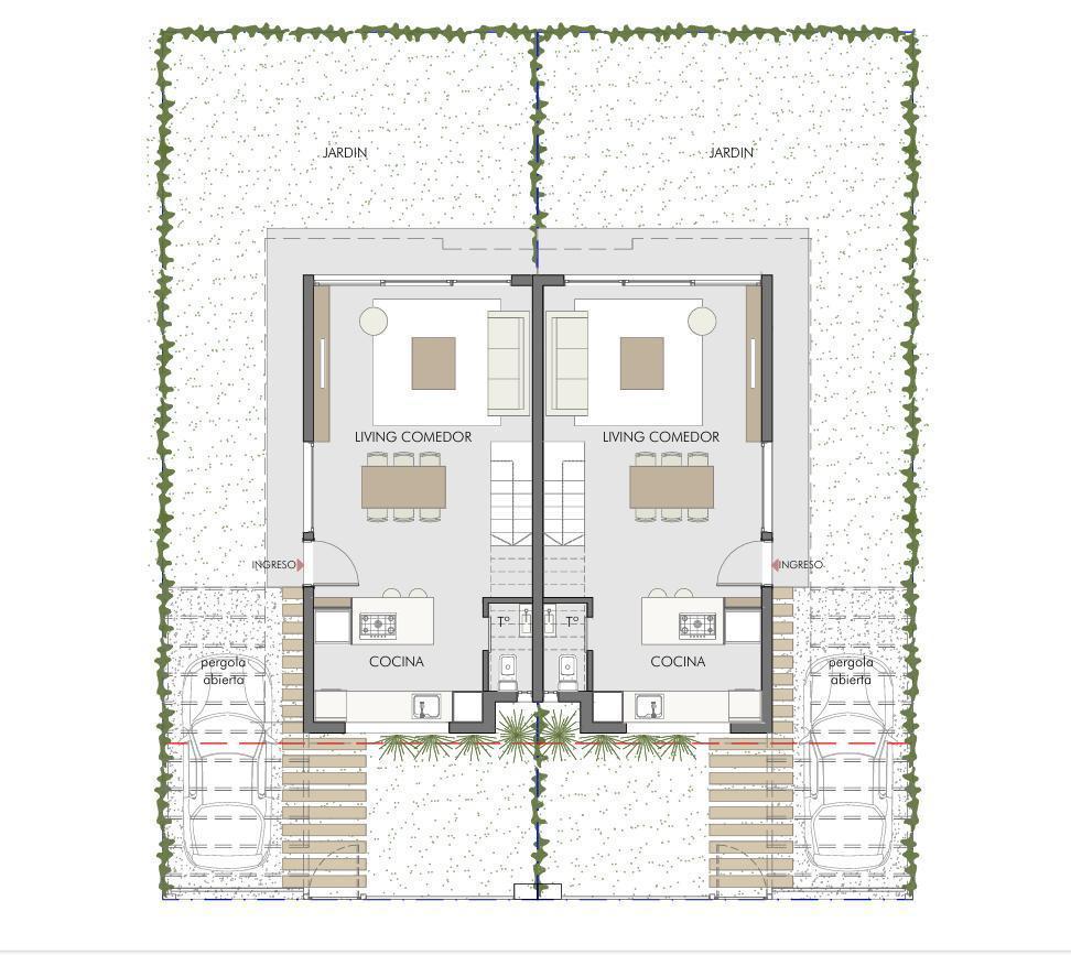 Duplex en Venta de 2 dormitorios en Paseo del Norte, Funes