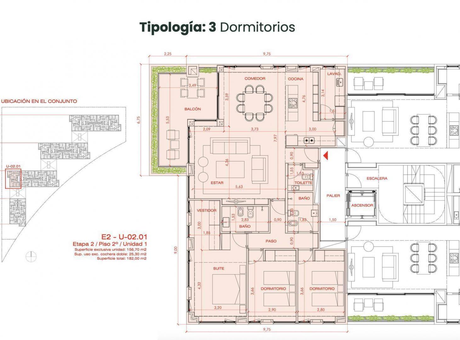 Departamento en venta 1 dormitorio en Aldea Dockgarden