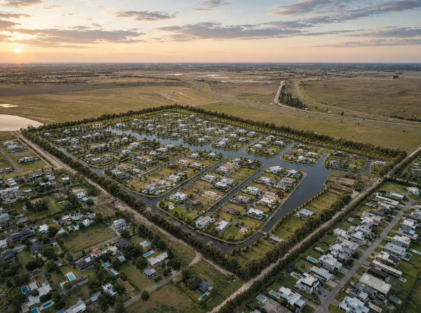 Casa en venta en construcción de 3 Dormitorios en Funes Lakes 5