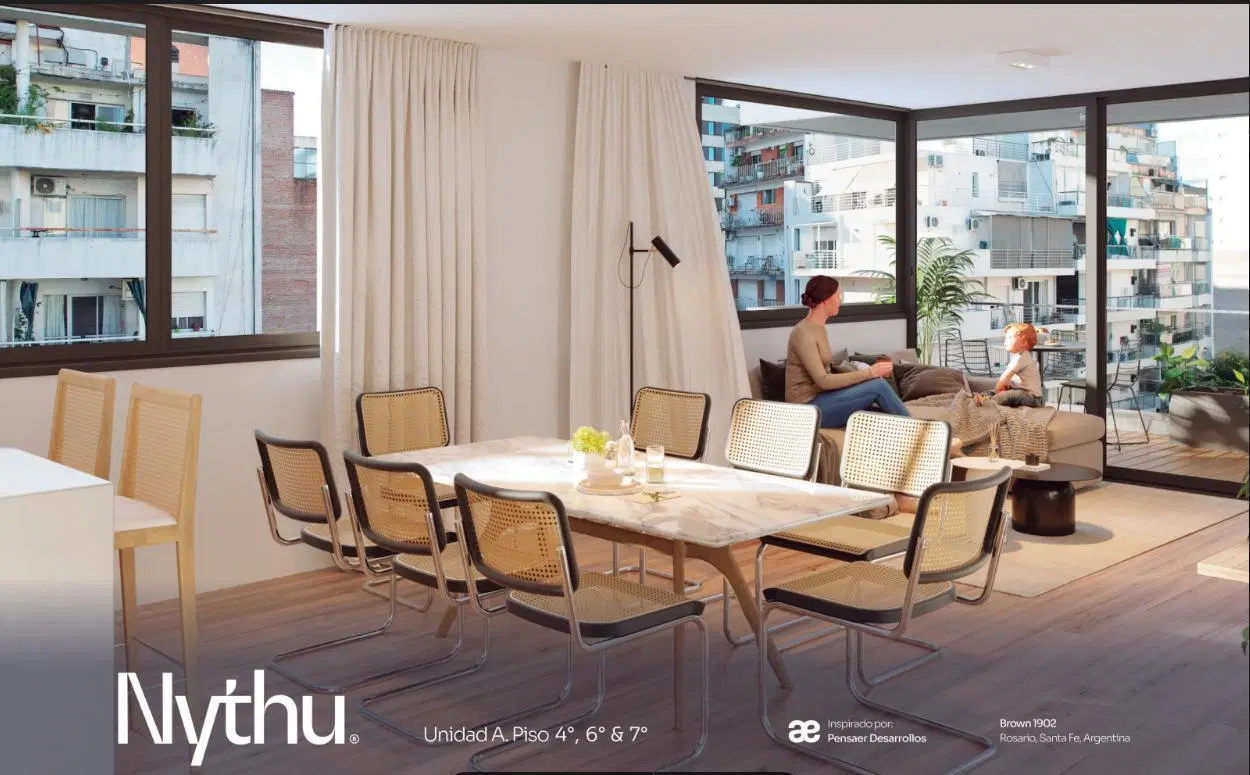 Departamento en Venta  3 dormitorios en Rosario 2