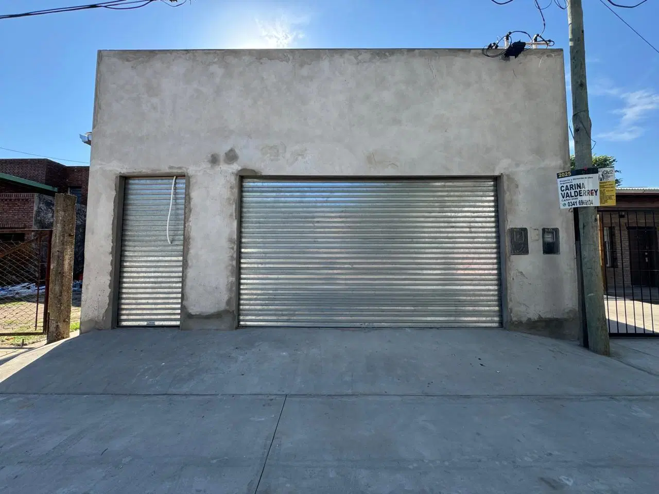 Local comercial + galpón en alquiler Roldán 2