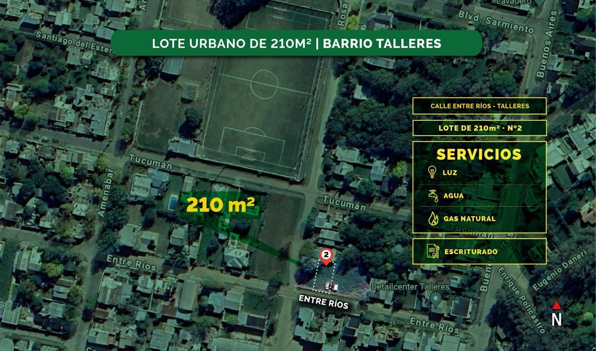 Foto de Terreno en venta de 210m2 con mejoras en barrio Talleres Roldán, imagen 5