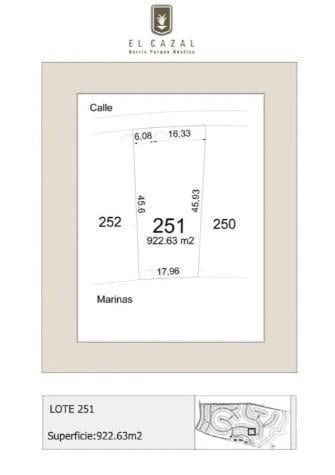 Terreno Lote  en Venta en El Cazal, Escobar, G.B.A. Zona Norte