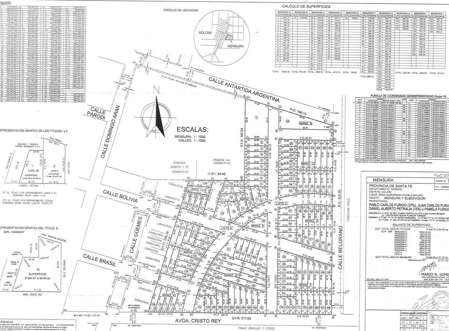 Terreno venta barrio los viñedos soldini