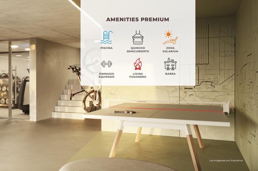 Foto de Departamento venta zona Centro 2 dormitorios con terraza exclusiva amenities premium, imagen 3