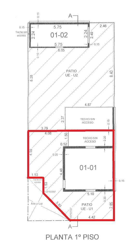 Casa en venta barrio Azcuenaga dos dormitorios reciclada terraza quincho