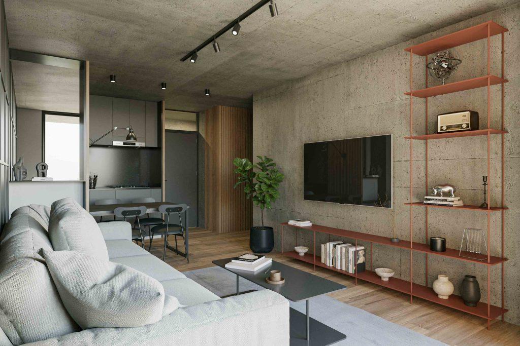 Departamento 1 dormitorio con balcón, a mts de Oroño, Lourde