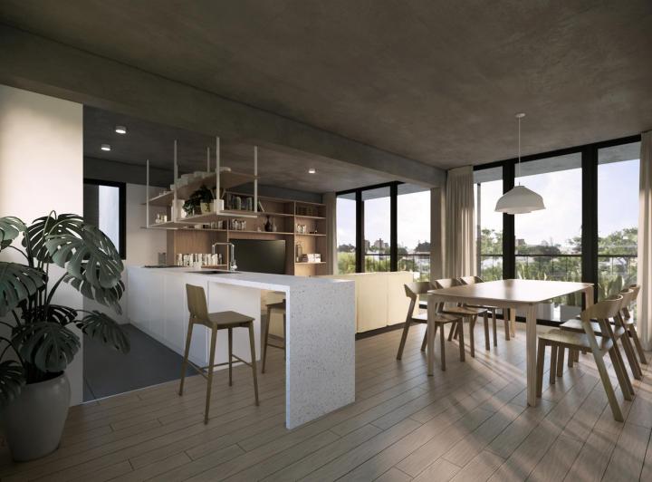Venta 3 Dormitorios con Terraza - Pichincha Rosario