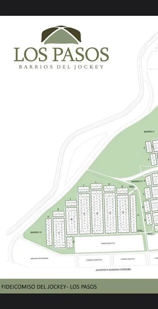 Venta Terreno  - Fisherton - Los pasos III  - Barrio Cerrado 5