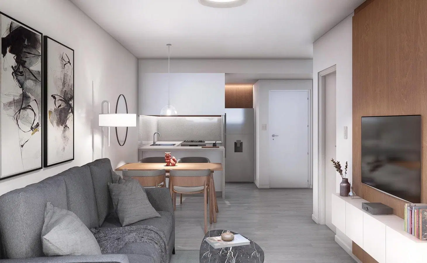 Departamento Un Dormitorio en Barrio Martin 5