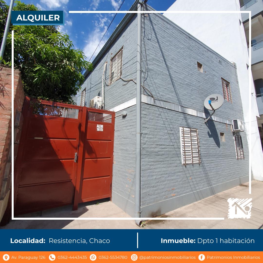 PATRIMONIOS INMOBILIARIOS ALQUILA EN RESISTENCIA
