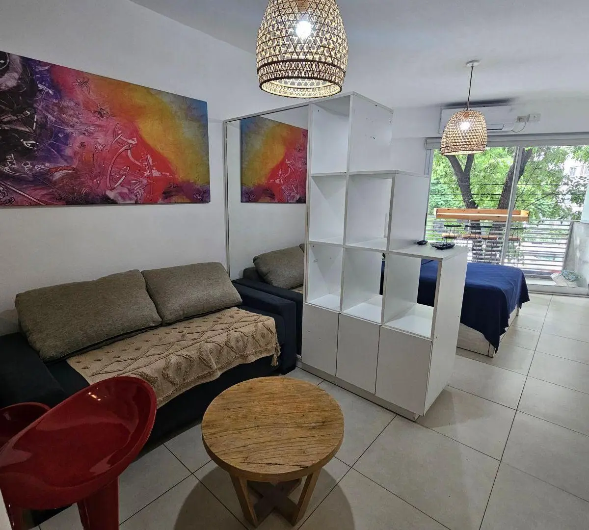 Disponible! Precio Paquete! Monoambiente con Balcón en Palermo Hollywood 1