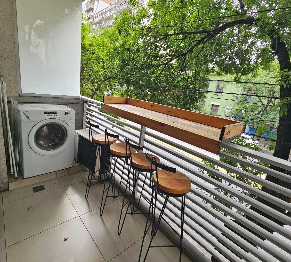 Disponible! Precio Paquete! Monoambiente con Balcón en Palermo Hollywood 5