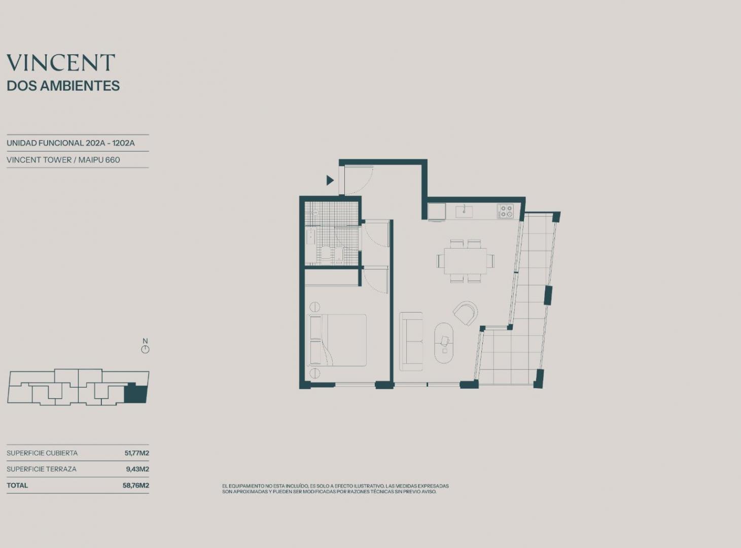 amplio 2 ambientes
